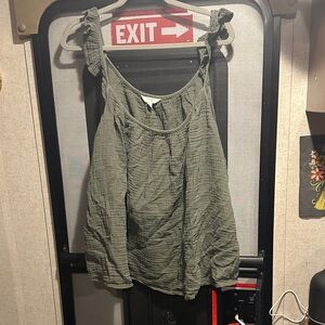 Terra & Sky Olive Green Camisole Top